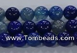 CAA1061 15.5 inches 6mm round dragon veins agate beads wholesale