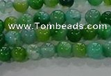 CAA1065 15.5 inches 4mm round dragon veins agate beads wholesale