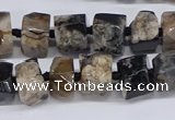 CAA1113 15.5 inches 8*12mm - 15*20mm nuggets sakura agate beads