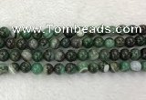 CAA1993 15.5 inches 10mm round banded agate gemstone beads
