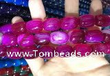 CAA2131 15.5 inches 13*18mm drum agate beads wholesale