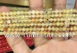 CAA3262 15 inches 4mm faceted round agate beads wholesale