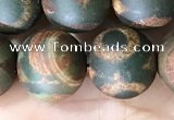 CAA3926 15 inches 12mm round tibetan agate beads wholesale