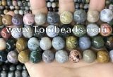 CAA4924 15.5 inches 12mm round ocean agate beads wholesale