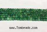 CAA5385 15.5 inches 6*7mm - 8*8mm nuggets agate gemstone beads