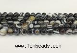 CAA5425 15.5 inches 10mm round agate gemstone beads