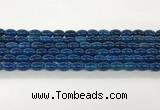 CAA5447 15.5 inches 8*12mm rice agate gemstone beads