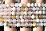 CAA6241 15 inches 6mm round sakura agate beads wholesale