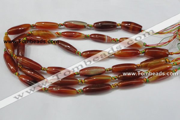 CAA655 15.5 inches 9-13mm*25-30mm rice agate gemstone beads