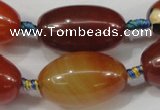 CAA663 15.5 inches 18*28mm rice agate gemstone beads