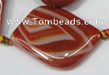 CAA671 15.5 inches 30*50mm marquise agate gemstone beads