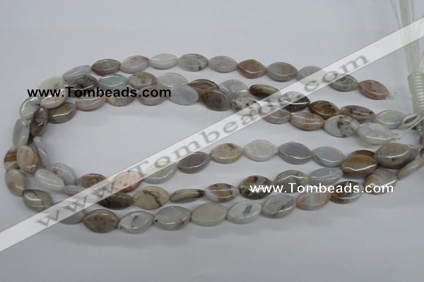 CAA771 15.5 inches 10*16mm marquise New Brazilian agate beads