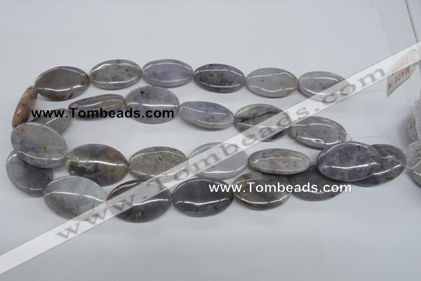 CAA775 15.5 inches 20*30mm oval New Brazilian agate beads