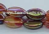 CAB535 15.5 inches 12*20mm marquise AB-color red agate beads