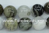 CAG1689 15.5 inches 14mm round ocean agate beads wholesale