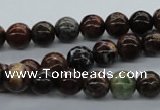 CAG2002 15.5 inches 8mm round rainbow agate beads wholesale