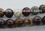CAG2003 15.5 inches 10mm round rainbow agate beads wholesale