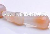 CAG270 13*29mm teardrop agate  gemstone beads Wholesale
