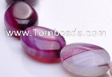 CAG281 18*25mm nugget agate  gemstone beads Wholesale