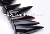 CAG294 12.5 inches  11*38mm talon agate gemstone beads Wholesale