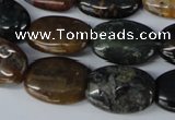 CAG3522 15.5 inches 13*18mm oval ocean agate gemstone beads