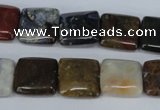 CAG3528 15.5 inches 16*16mm square ocean agate gemstone beads