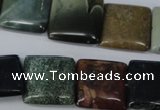 CAG3530 15.5 inches 20*20mm square ocean agate gemstone beads