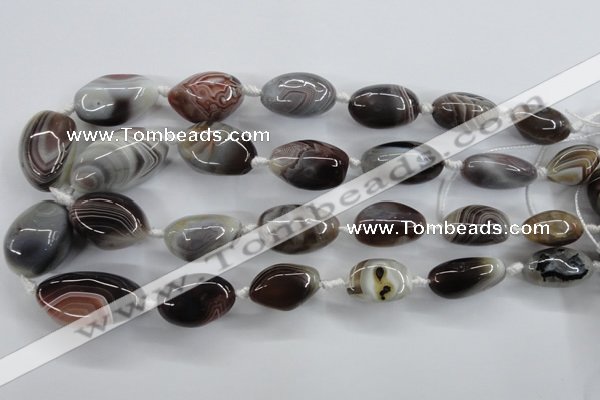 CAG3728 15.5 inches 14*20mm – 20*35mm nuggets botswana agate beads