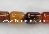 CAG441 15.5 inches 14*18mm column agate gemstone beads wholesale