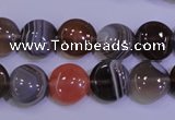 CAG4442 15.5 inches 12mm flat round botswana agate beads wholesale