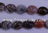 CAG4451 15.5 inches 10*12mm oval botswana agate beads wholesale