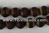 CAG4758 15 inches 10mm round tibetan agate beads wholesale