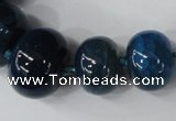 CAG5425 8*12mm – 20*30mm rondelle dragon veins agate beads