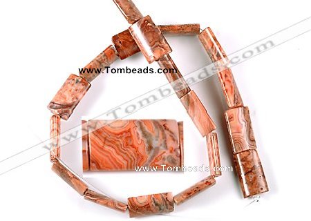 CAG546 15 inches 12*20mm rectangle mahogany crazy lace agate beads