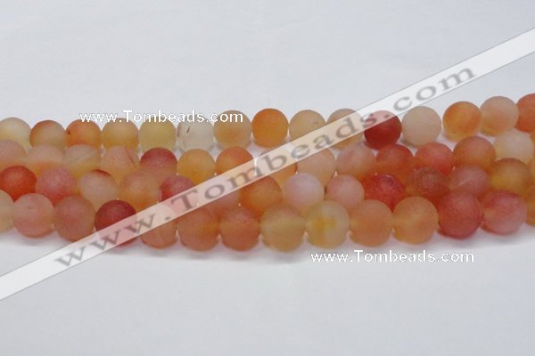 CAG6691 15 inches 10mm round multicolor pilates agate beads