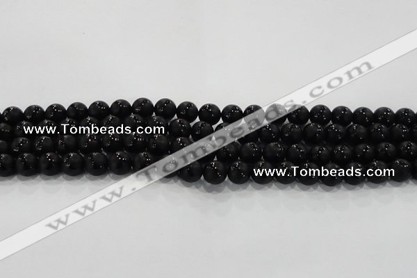 CAG8680 15.5 inches 6mm round matte tibetan agate gemstone beads