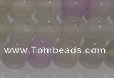 CAG8931 15.5 inches 6mm round matte colorful agate beads wholesale
