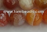 CAG9565 15.5 inches 14mm round red botswana agate gemstone beads