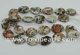 CAG9695 15.5 inches 22*30mm - 25*35mm freeform ocean agate beads