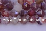 CAG9791 15.5 inches 6mm faceted nuggets botswana agate beads