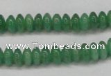 CAJ629 15.5 inches 4*8mm rondelle green aventurine beads