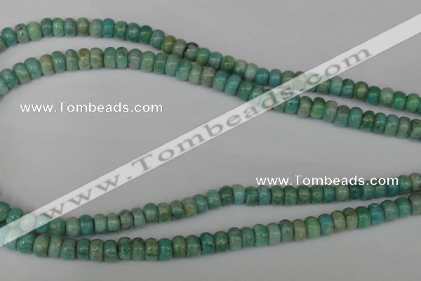 CAM1010 15.5 inches 4*7mm rondelle natural Russian amazonite beads