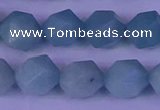 CAM1419 15.5 inches 12mm faceted nuggets Chinese amazonite beads