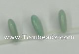 CAM418 15.5 inches flat teardrop 13*18mm natural russian amazonite beads