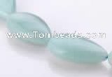CAM50 flat teardrop natural amazonite 13*22mm beads Wholesale