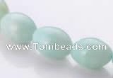 CAM64 10*14mm oval natural amazonite gemstone beads Wholesale
