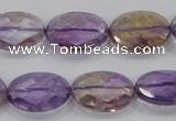 CAN57 15.5 inches 15*20mm faceted oval natural ametrine beads