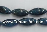 CAP206 15.5 inches 10*20mm rice natural apatite gemstone beads