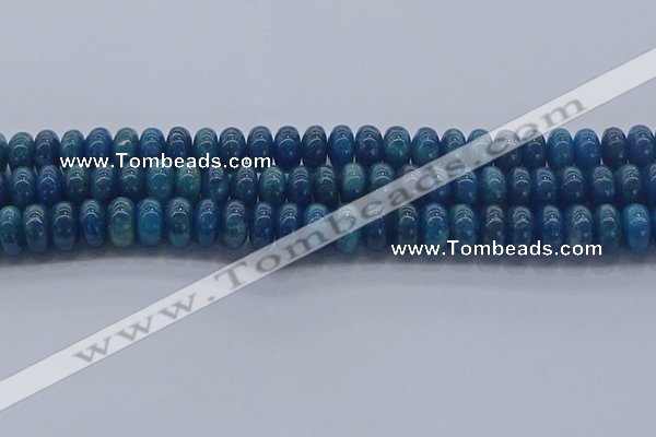 CAP371 15.5 inches 6*10mm rondelle apatite gemstone beads