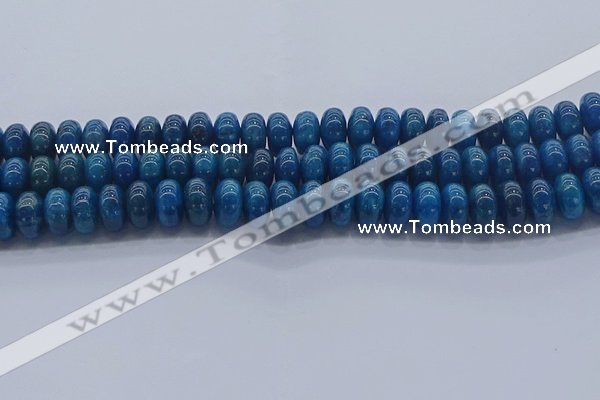 CAP372 15.5 inches 7*12mm rondelle apatite gemstone beads